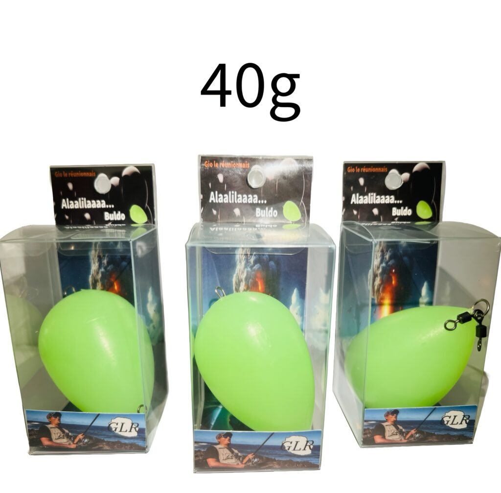 Buldo phosphorescent (20g / 40g / 50g / 70g / 80g) Couleur Vert et Orange