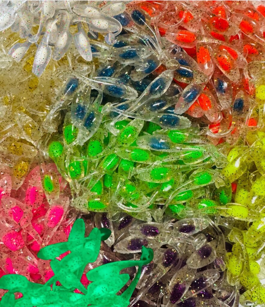 Leurres de Pêche - Déclenche des attaques même quand les poissons sont méfiants - 50 ou 100 leurres prêts à pêcher ⭐​⭐​⭐​⭐​