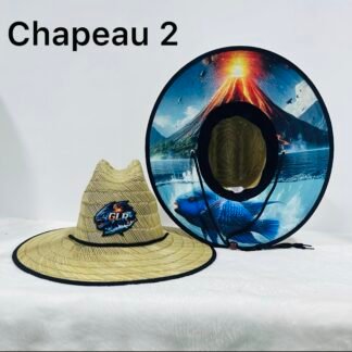 Chapeau de paille tressée