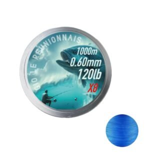 Fil de pêche tressé X8 – 1 000 mètres ULTRA RÉSISTANT | Idéal mer & rivière