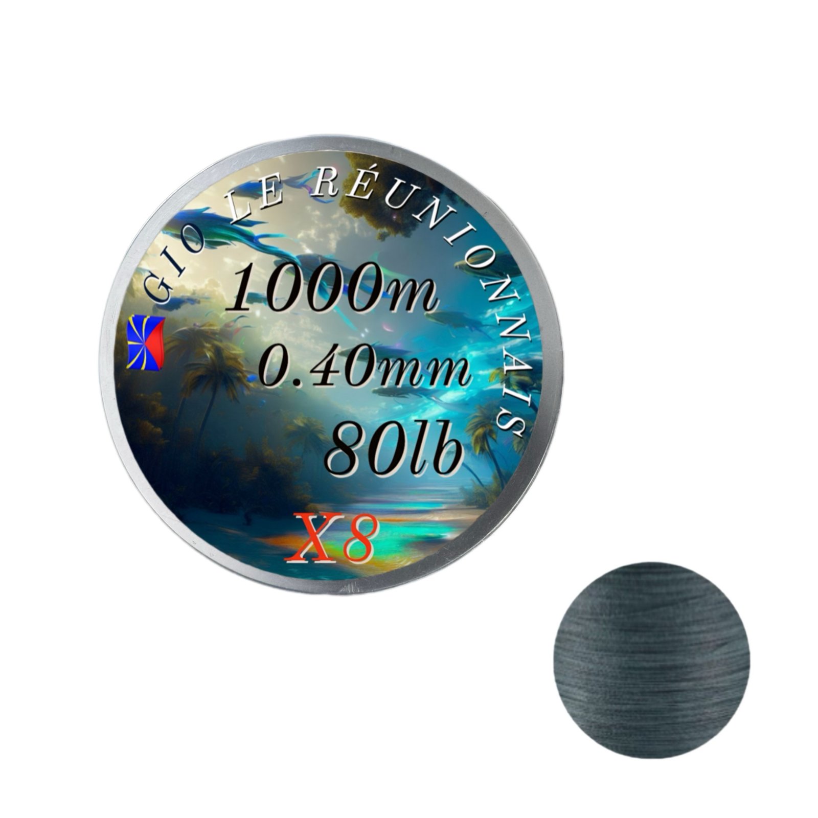 Fil de pêche tressé X8 – 1 000 mètres et 500 mètres ULTRA RÉSISTANT | Idéal mer ; rivière ⭐⭐⭐⭐ – Image 7