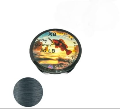 Fil de pêche tressé X8 en 500 mètres (0,14mm , 0,16mm ou 0,23mm) – Image 8