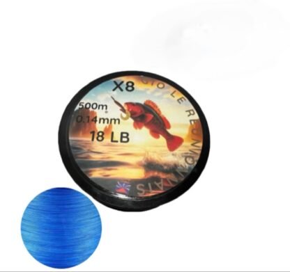 Fil de pêche tressé X8 en 500 mètres (0,14mm , 0,16mm ou 0,23mm) – Image 7