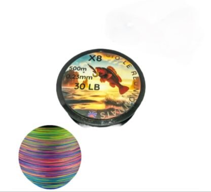 Fil de pêche tressé X8 en 500 mètres (0,14mm , 0,16mm ou 0,23mm) – Image 6
