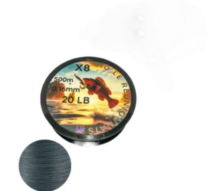 Fil de pêche tressé X8 en 500 mètres (0,14mm , 0,16mm ou 0,23mm) – Image 4