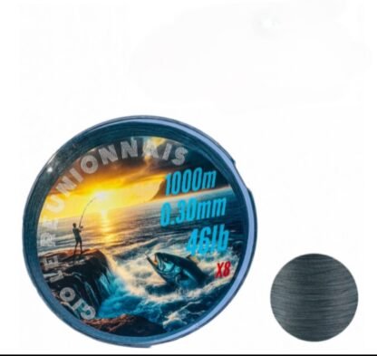 Fil de pêche tressé X8 – 1 000 mètres ULTRA RÉSISTANT | Idéal mer & rivière – Image 6