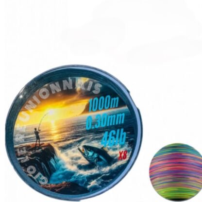 Fil de pêche tressé X8 – 1 000 mètres ULTRA RÉSISTANT | Idéal mer & rivière – Image 5
