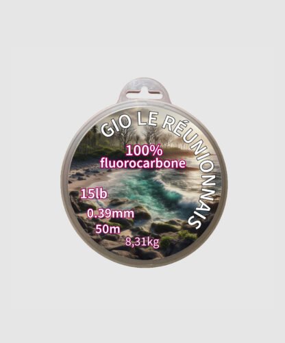 Fil de pêche 100% fluorocarbone en 50 mètres (0,30 / 0,35 / 0,39 / 0,42 mm) – Image 3