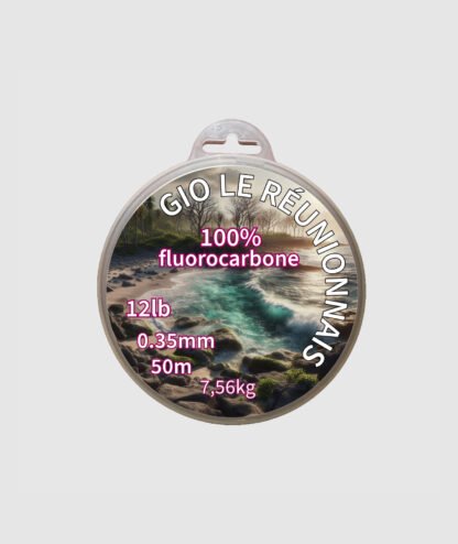 Fil de pêche 100% fluorocarbone en 50 mètres (0,30 / 0,35 / 0,39 / 0,42 mm) – Image 2