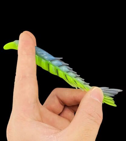 🐟 Leurre Souple Articulé à Lèvre – 8 cm | Nage Réaliste & Efficacité Redoutable | Lot de 7 pcs (6,93€) et Lot de 35 pcs (PROMO à 30€ au lieu de 34,65€) – Image 12
