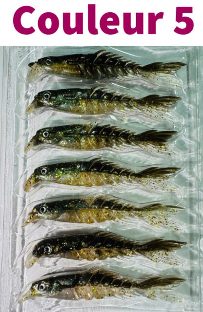 🐟 Leurre Souple Articulé à Lèvre – 8 cm | Nage Réaliste & Efficacité Redoutable | Lot de 7 pcs (6,93€) et Lot de 35 pcs (PROMO à 30€ au lieu de 34,65€) – Image 3
