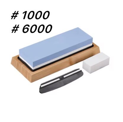 Pierre à aiguiser double face 1000/3000 ou 1000/6000 ou 1000/8000 – L’outil essentiel pour un affûtage précis et durable – Image 10