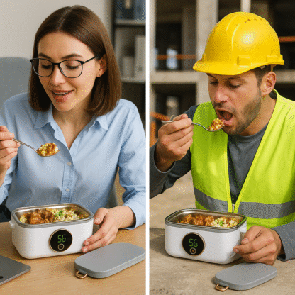 Lunch Box Électrique Rechargeable et Portable – Pour des Repas Chauds où que vous soyez ! – Image 5