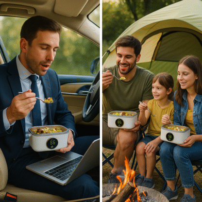 Lunch Box Électrique Rechargeable et Portable – Pour des Repas Chauds où que vous soyez ! – Image 3