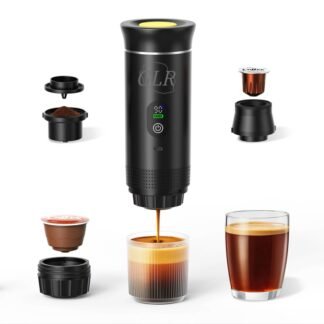 Machine à Café Espresso Portable et Rechargeable – 3 en 1 - Affichage LED