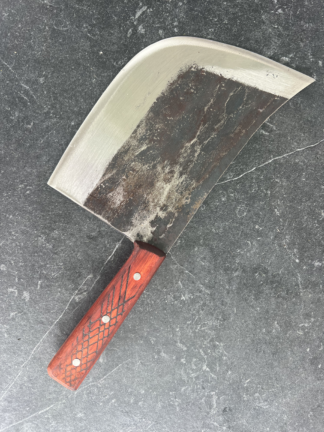 Couperet forgé à la main en acier (poids de 1,5kg à 1,7kg)