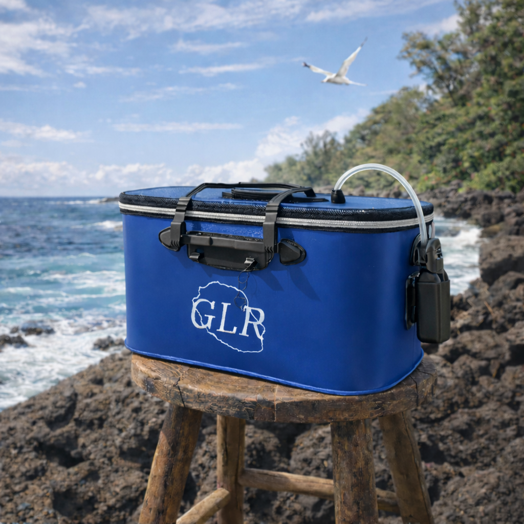 Seau souple de pêche 50 cm (~45 L) – Spécial Transport et Conservation de Vifs – Image 14