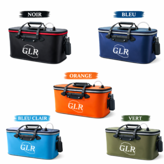 Seau souple de pêche 50 cm (~45 L) – Spécial Transport et Conservation de Vifs