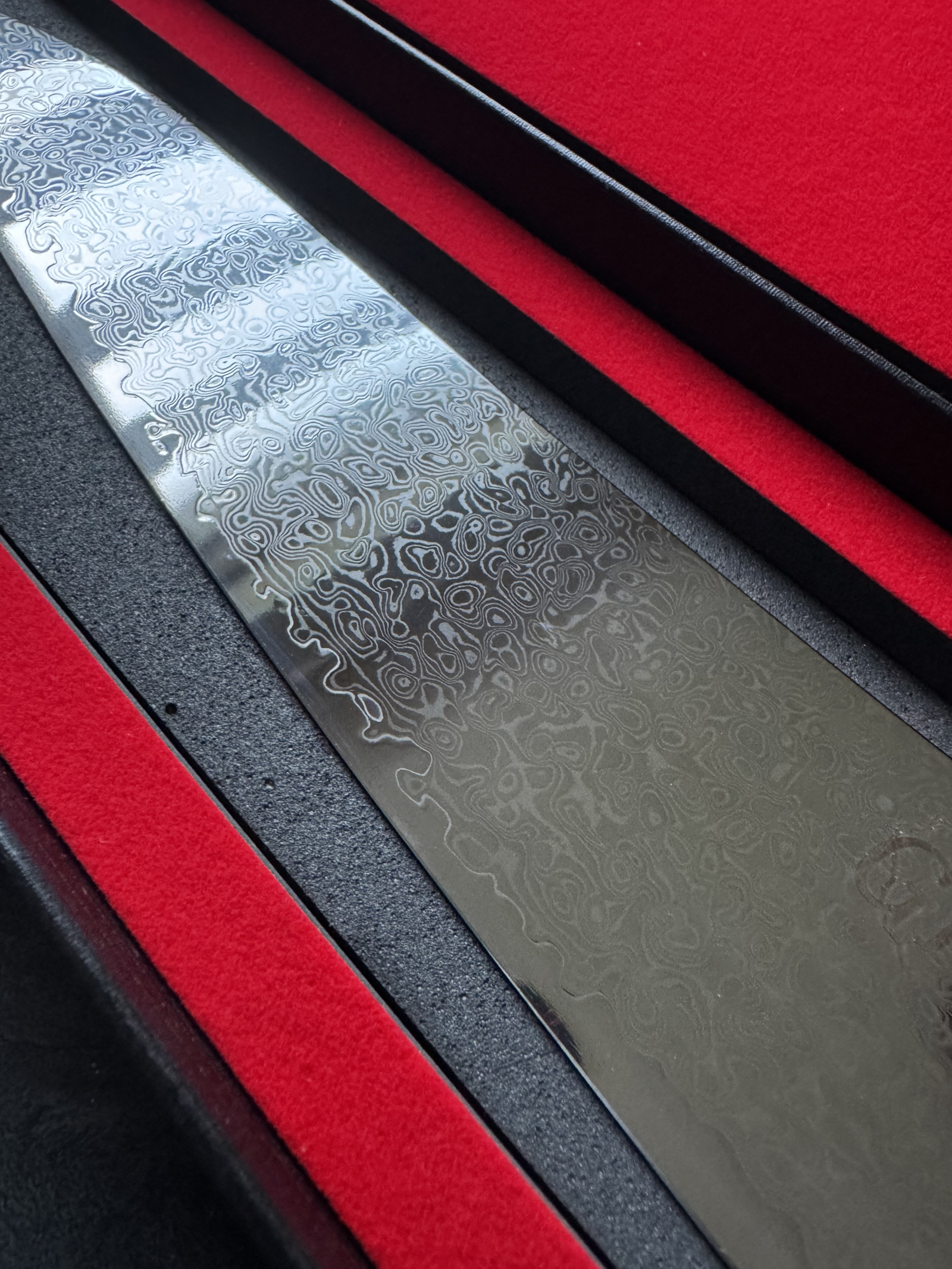 Couteau de chef professionnel en acier inoxydable de 67 couches Damas VG10 – Image 3