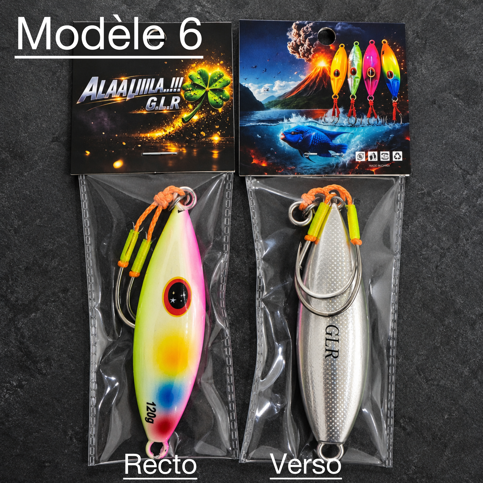 JIG | 7 couleurs | Poids de 30g , 40g, 60g, 80g, 100g et 120g – Image 7