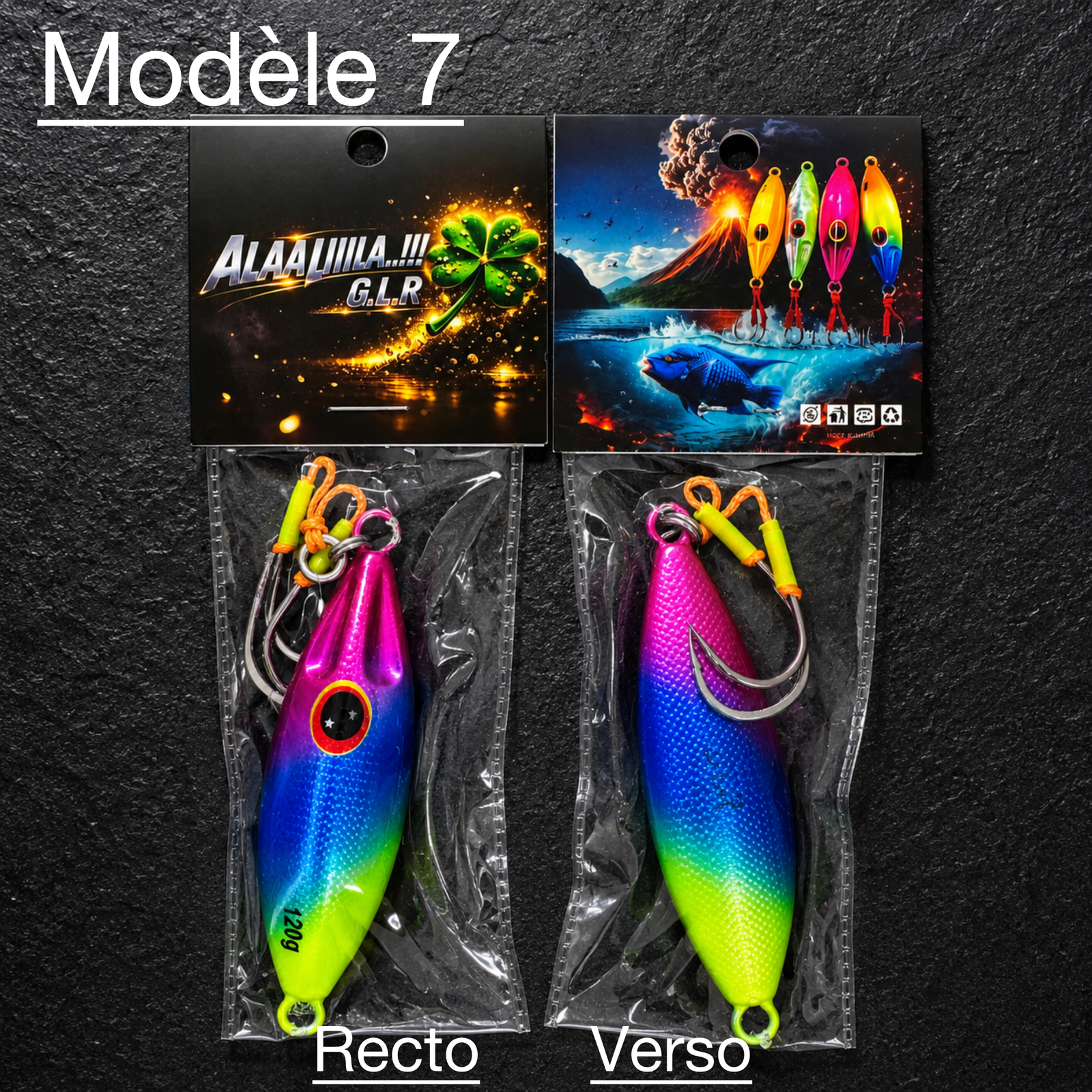 JIG | 7 couleurs | Poids de 30g , 40g, 60g, 80g, 100g et 120g – Image 8