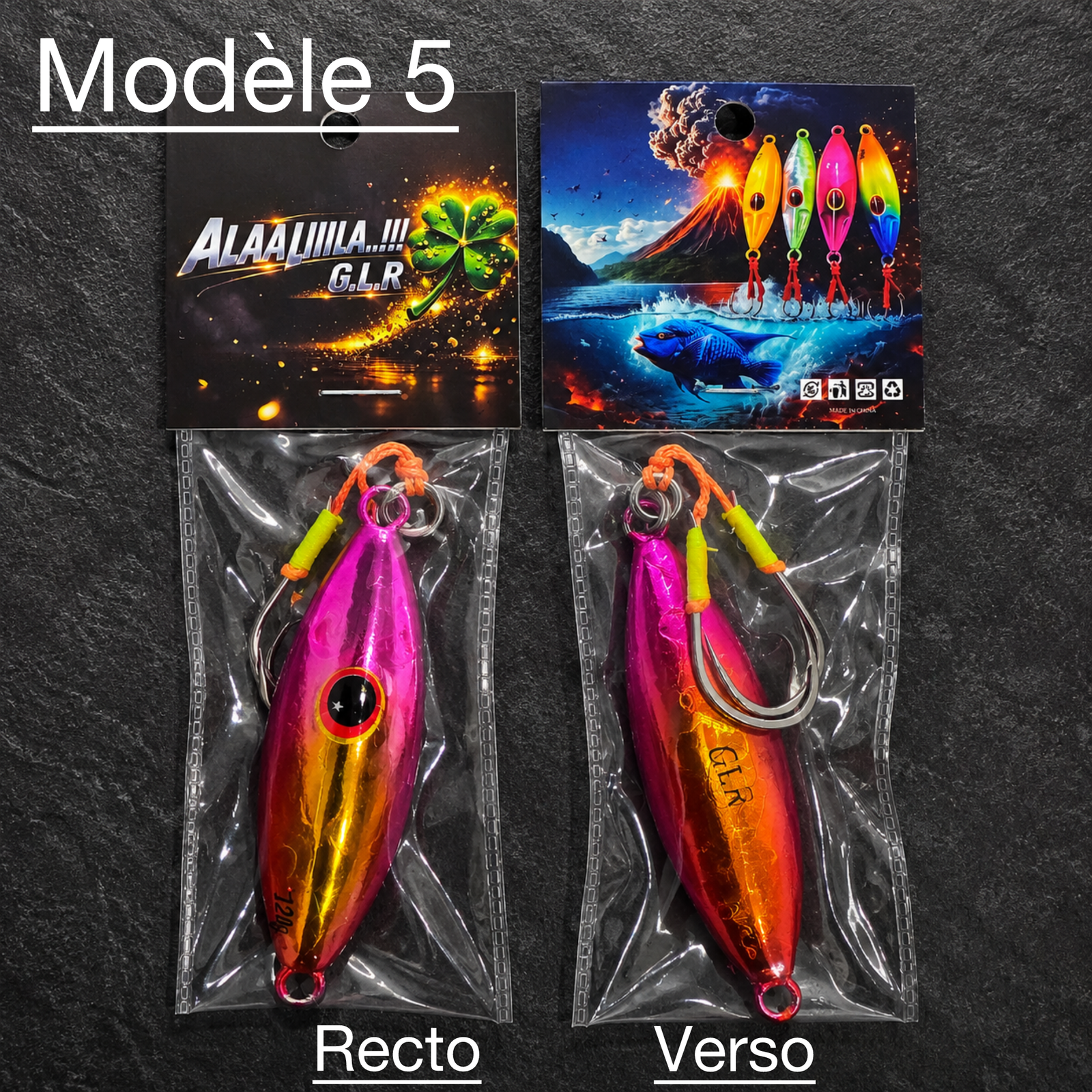 JIG | 7 couleurs | Poids de 30g , 40g, 60g, 80g, 100g et 120g – Image 6