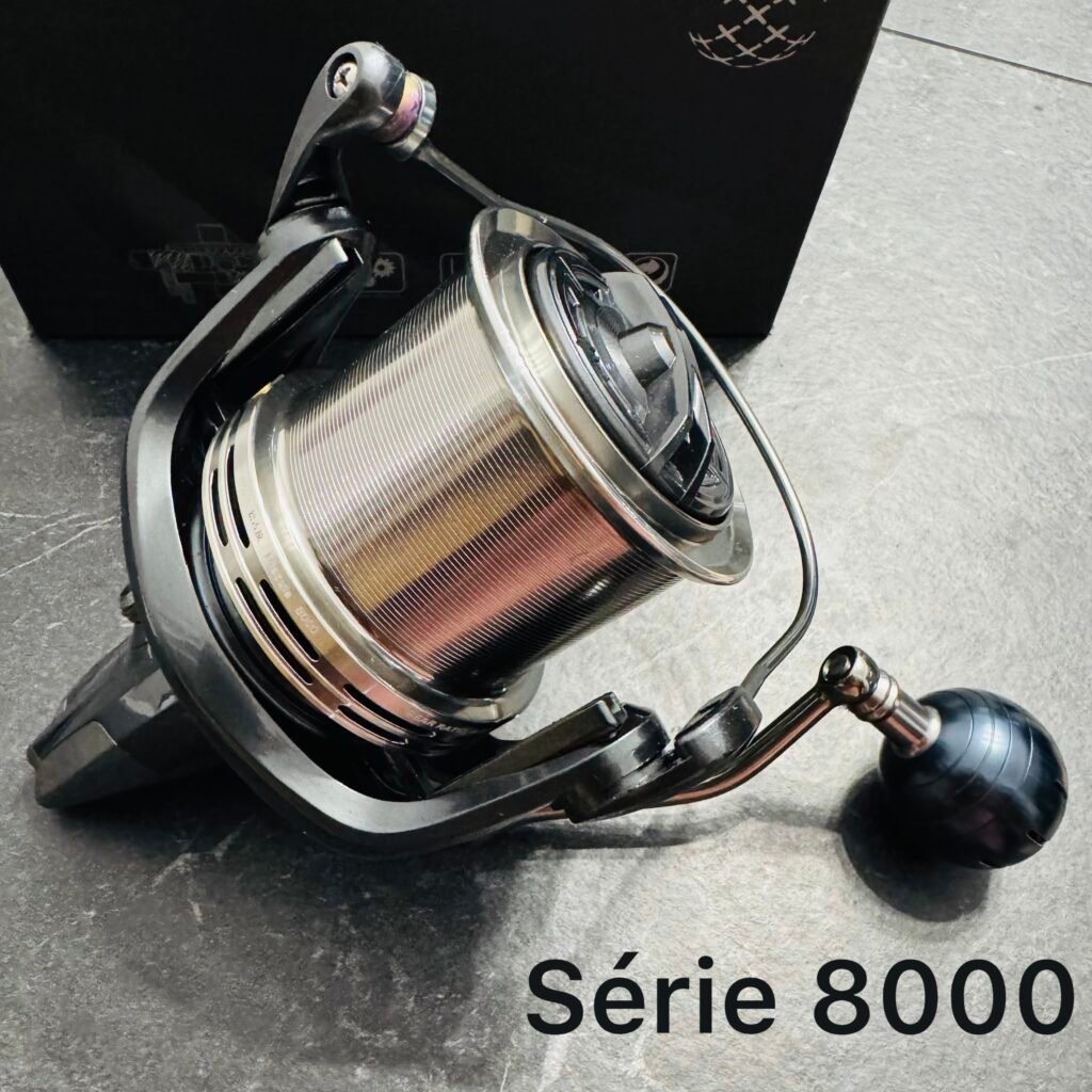 Moulinet de pêche DIWA surfcasting avec frein (GX – 8000 / 10 000 / 14 000) ou sans frein